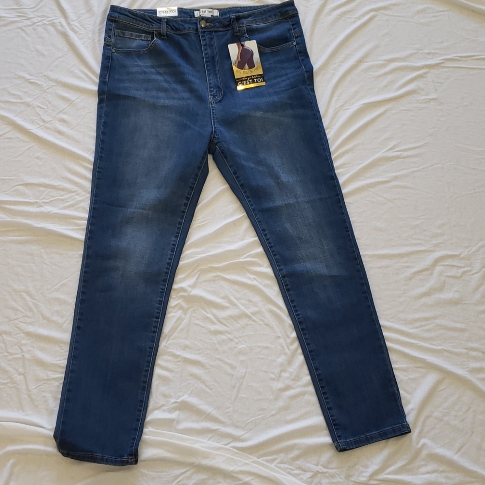 C'EST Toi Butt Shaping Jeans 2XL